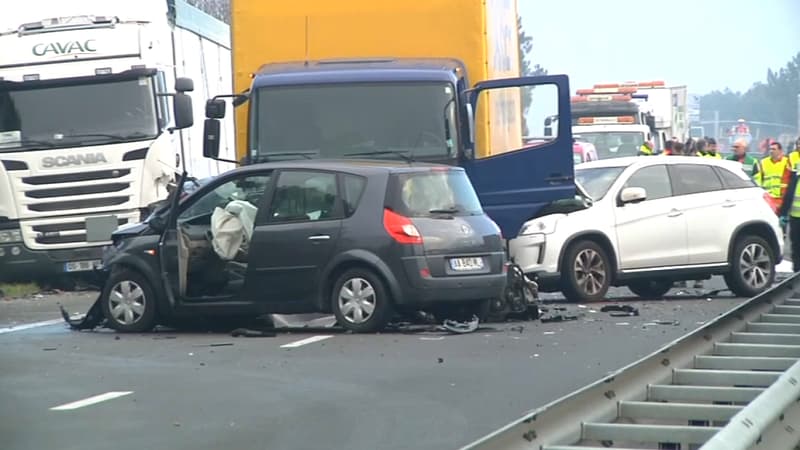 Cinq personnes sont mortes dans un carambolage en Vendée.