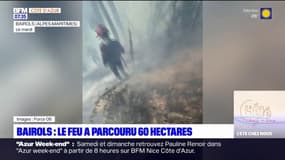 Incendie à Bairols: le feu a parcouru 60 hectares