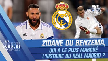Zidane ou Benzema... qui a le plus marqué l'histoire du Real Madrid ? (GG du Sport)