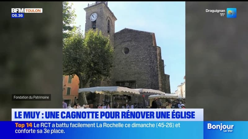 Le Muy: une cagnotte pour rénover une église