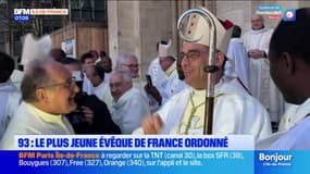 "Un renouveau pour l'Église": Étienne Guillet, plus jeune évêque de France, ordonné à Saint-Denis