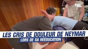 Football : Les cris de douleur de Neymar lors de sa rééducation