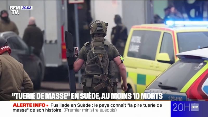 Au moins 10 morts dans une tuerie de masse en Suède: ce que l'on sait