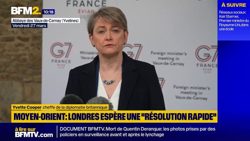 "L'Iran ne peut pas prendre l'économie mondiale en otage", dénonce Londres