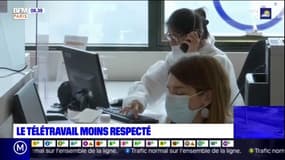 Île-de-France: le télétravail moins respecté qu'au premier confinement