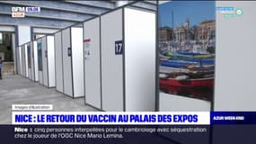 Nice: le Palais des Expositions redevient un centre de vaccination à partir de ce mercredi