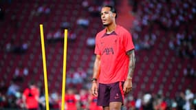Virgil Van Dijk avec Liverpool.