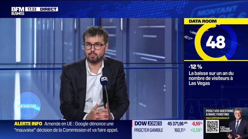 La Data Room : -12 % = la baisse sur un an du nombre de visiteurs à Las Vegas - 05/09