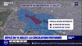 Défile du 14-juillet: la circulation perturbée à Paris