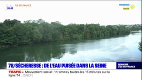 Yvelines: une usine puise l'eau dans la Seine pour réalimenter les nappes phréatiques 