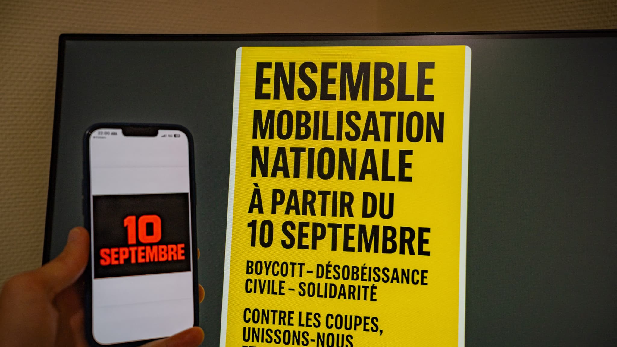 10 SEPTEMBRE: L’ORGANISATION DU MOUVEMENT MONTE EN PUISSANCE SELON LES SERVICES DE RENSEIGNEMENT
