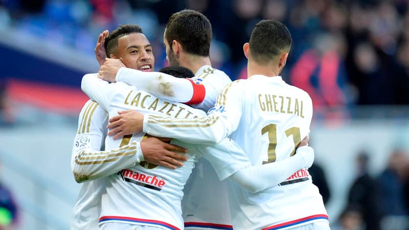 La joie de Corentin Tolisso et ses partenaires