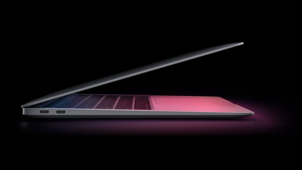 Le nouveau MacBook Air, équipé de la puce M1 Le nouveau MacBook Air, équipé de la puce M1
