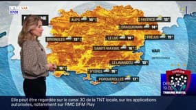 Météo: un temps ensoleillé ce dimanche, quelques nuages, jusqu'à 24°C à Toulon