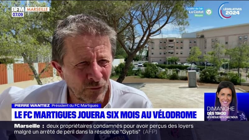 Ligue 2: le FC Martigues jouera six mois au Vélodrome