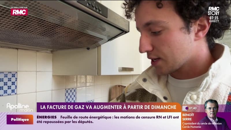 La facture de gaz va augmenter à partir de dimanche