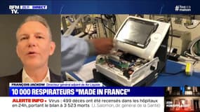 Coronavirus: 10 000 respirateurs "Made in France" - 31/03