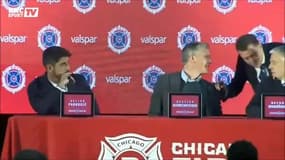Schweini peut-il gagner la Coupe du monde à Chicago, la question malaise d'un journaliste