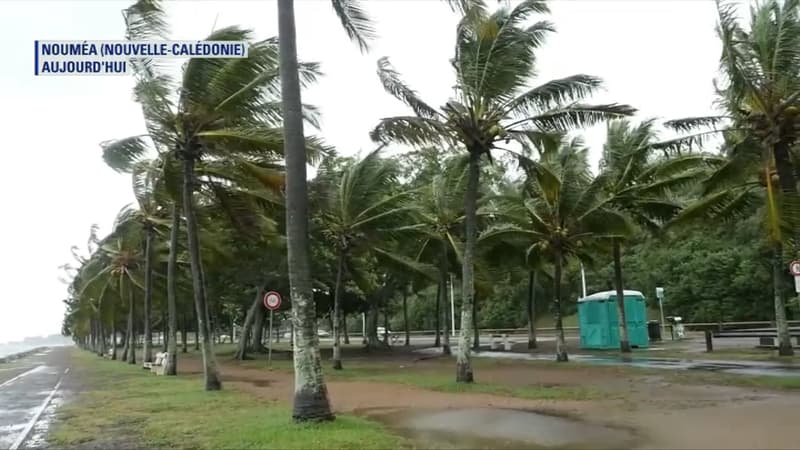 Des vents violents, jusqu'à 200 km/h vont s'abattre sur l'île.