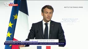 Emmanuel Macron: "De l'Empire nous avons renoncé au pire et de l'empereur nous avons embelli le meilleur"
