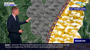 Météo Rhône: un début de semaine très nuageux, jusqu'à 18°C à Lyon