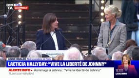 Anne Hidalgo: "Notre souhait était d'offrir un lieu en France où tous les fans [de Johnny] pourraient venir se recueillir"