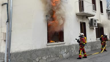 Une cuisine d'un appartement a pris feu à Barcelonnette le dimanche 23 avril 2023.