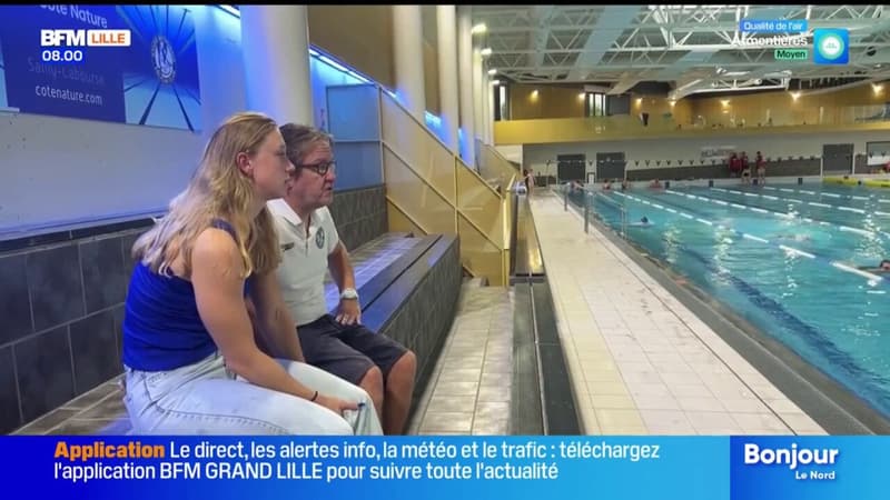 Béthune: la désillusion pour la nageuse Océane Carnez, qui ne pourra pas participer aux Jeux
