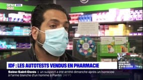 Île-de-France: les autotests vendus en pharmacie