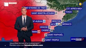 Météo Côte d'Azur: un lundi globalement ensoleillé, 28°C à Nice