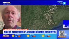 "Entre douze et quinze répliques sismiques enregistrées" sur la Côte d'Azur depuis mardi soir, selon Christophe Larroque