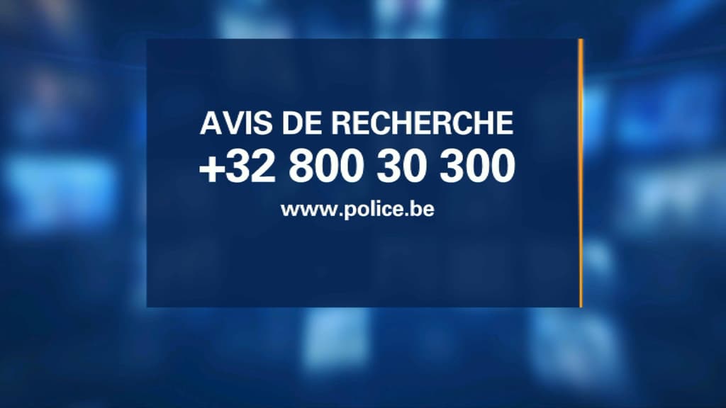 Le numéro de téléphone de la police belge pour tout renseignement concernant l'avis de recherche lancé pour retrouver "l'homme au chapeau"