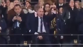 Luis Rubiales, le président de la Fédération espagnole, lors de la finale du Mondial féminin 2023