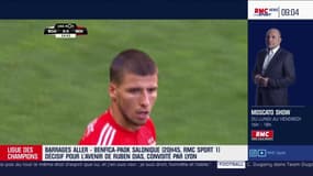 Barrages - Benfica-PAOK : Décisif pour l'avenir de Ruben Dias, convoité par l'OL