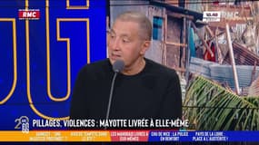 Pillages, violences à Mayotte: "La présence de Macron, c'est de la symbolique !" affirme Mourad Boudjellal