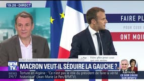 Emmanuel Macron veut-il séduire sa gauche ?