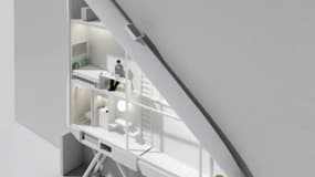 Découpe de la "Keret House"