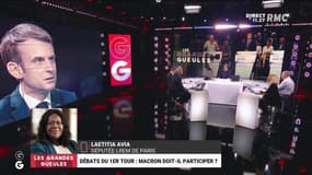 Débats du premier tour : Macron doit-il participer ? - 24/01