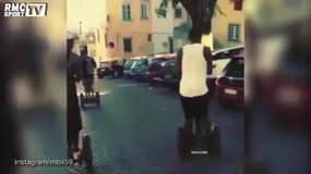 Quand balotelli découvre le segway