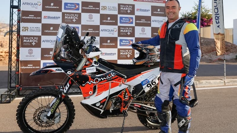 Frédéric Baudry sur le Rallye du Maroc