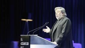 Steve Wozniak lors d'une conférence en 2016.