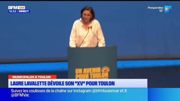 Municipales 2026 à Toulon: "Il reste 60 jours pour convaincre et préparer le redressement de notre ville", déclare Laure Lavalette