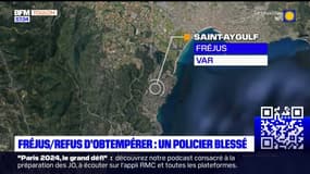 Fréjus: un policier blessé lors d'un refus d'obtempérer 