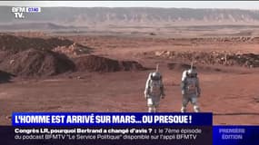 Des astronautes simulent la vie sur Mars dans un désert israélien 