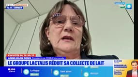 Lactalis réduit sa collecte de lait: "un choc" pour la FRSEA Normandie