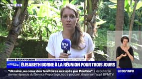Élisabeth Borne en déplacement à La Réunion pour "comprendre" et "répondre aux préoccupations quotidiennes" des habitants
