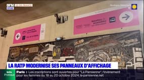 JO 2024: les panneaux d'affichage de la RATP modifiés dans les gares