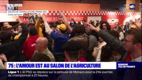 Paris: l'amour est au salon de l'agriculture
