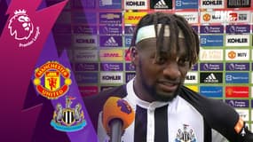 Manchester United - Newcastle : "On avait vraiment à cœur de montrer un beau visage", assure Saint-Maximin