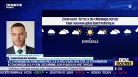 L'éco du monde : Le chômage en zone euro recule à nouveau malgré la stagnation économique à 6,4% en décembre, son plus bas historique - 09/01
